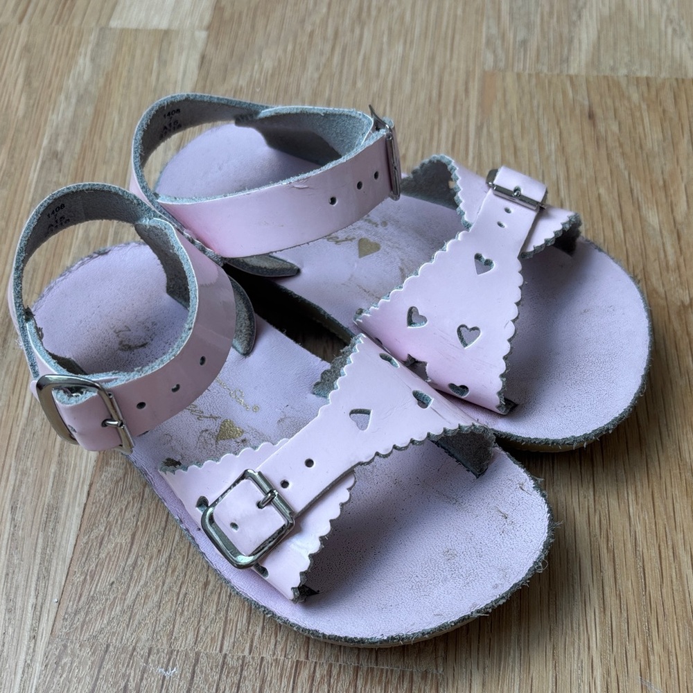 Sun Sans Pink Heart Sandals